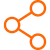 orange connection icon